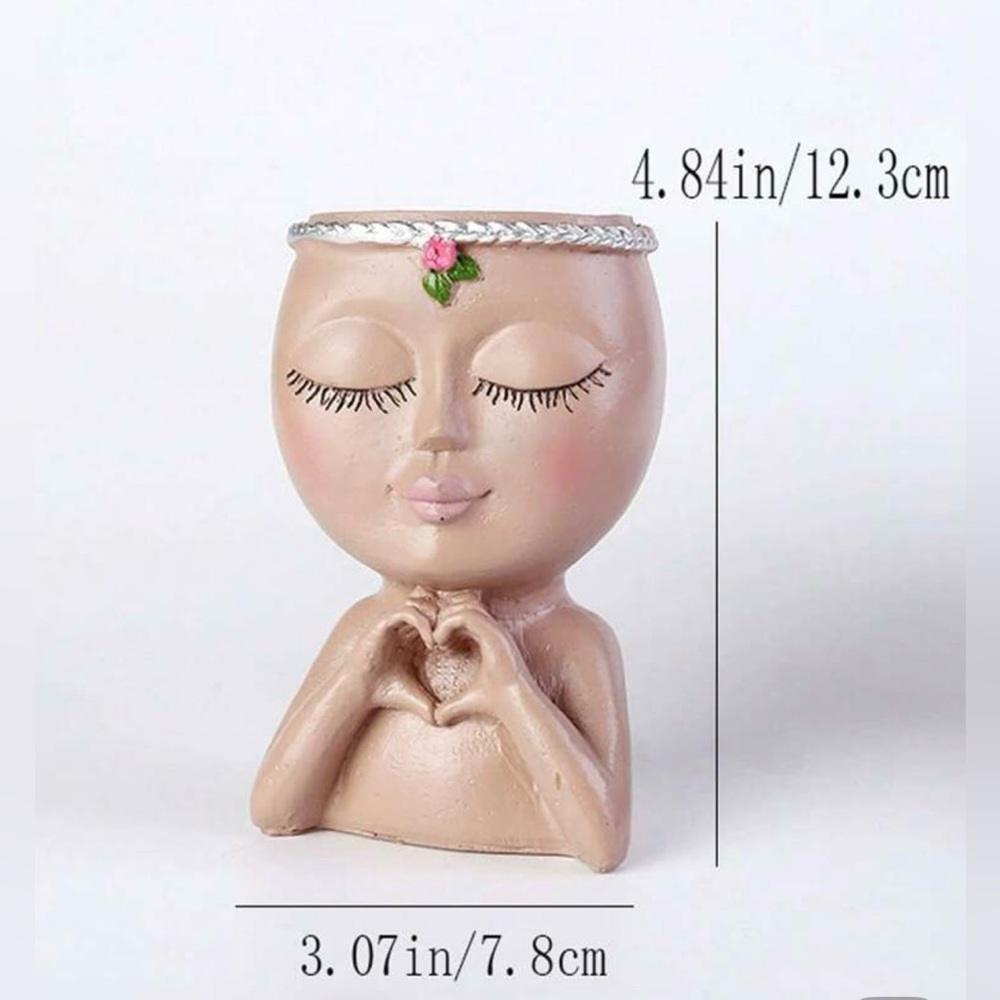 Elegant Makeup Brush Holder with Accents - Picture 2 of 4